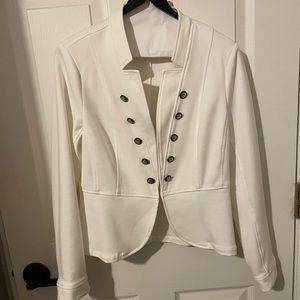 Kate Rosy White Blazer.